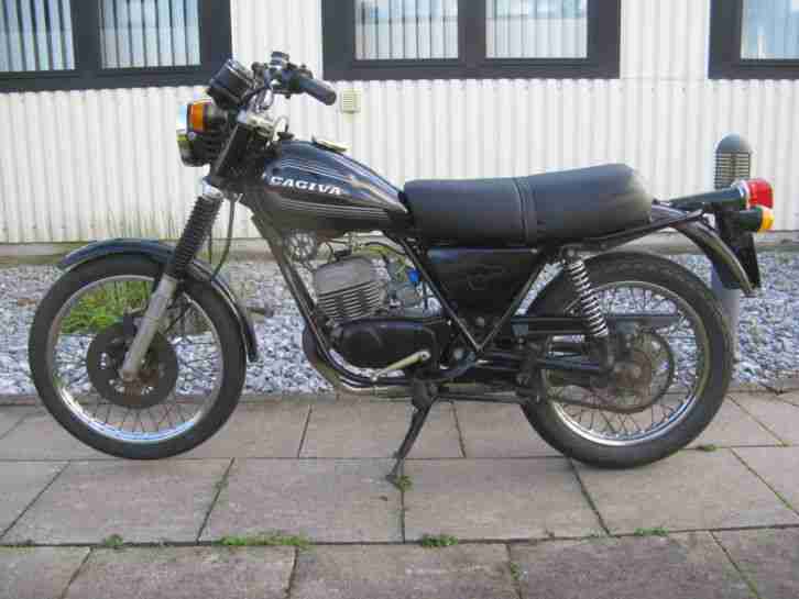 Cagiva SXT 125, Oldtimer, läuft, Teile passen auch an SST, AMF Harley,