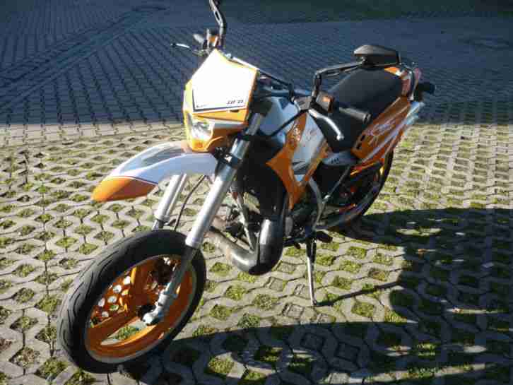 Cagiva Supercity 125 TÜV 07/15 Supermoto-Umbau sofort startklar 20Kw