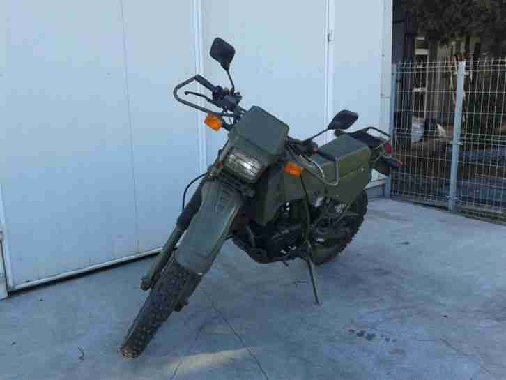 Cagiva T4E 350 ex French Army bike low
