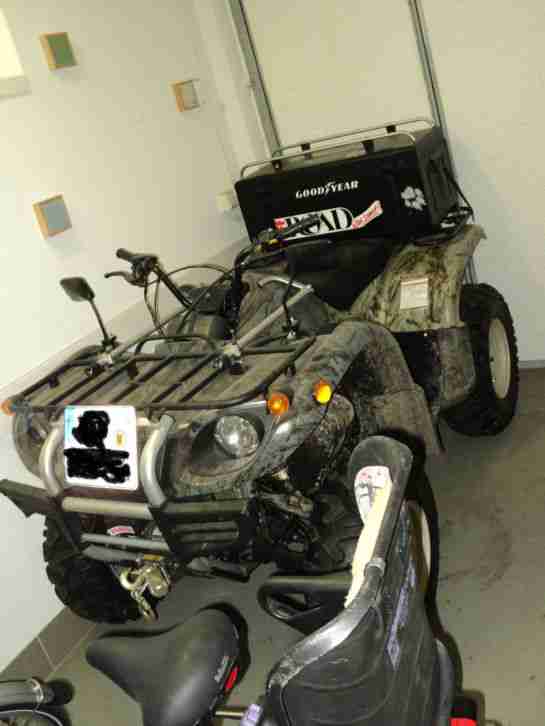 Campell Quad ATV 650 DF4-650 Allrad Seilwinde Koffer aus Metall