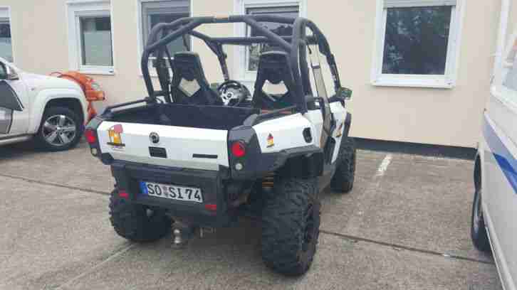 Can Am Commander 1000 XT Weiß Foliert LOF Zulassung 19% MwSt ausweisbar