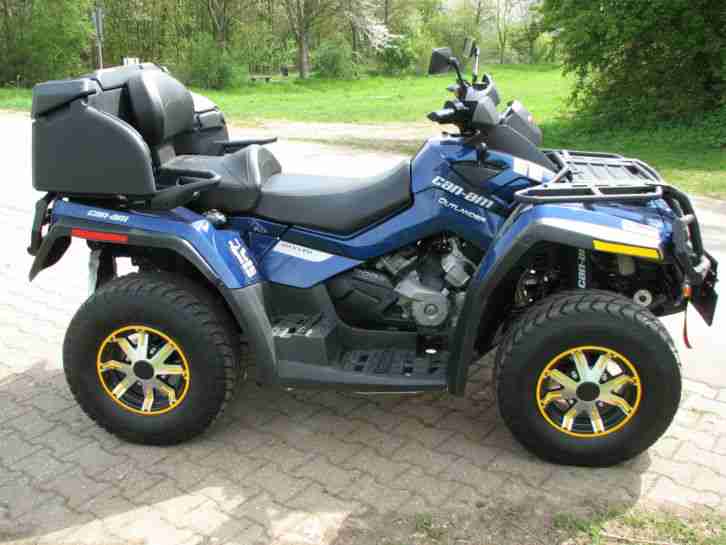 Can Am Outlander 800 MAX LTD 2.Hd. EZ 03/2011 3385 Km Alu-Unterfahrschutz Navi