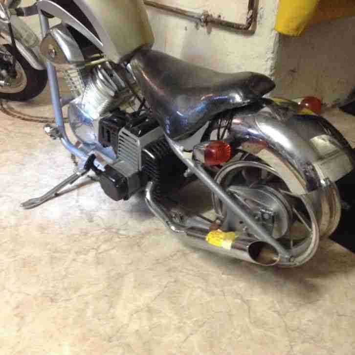 Chopper 50ccm Pocket bike mini Roller