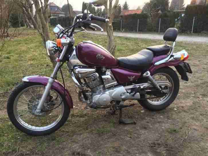 Chopper Motorrad 125 ccm - Tüv 2017 mit Inspektion - wie neu 6700 km