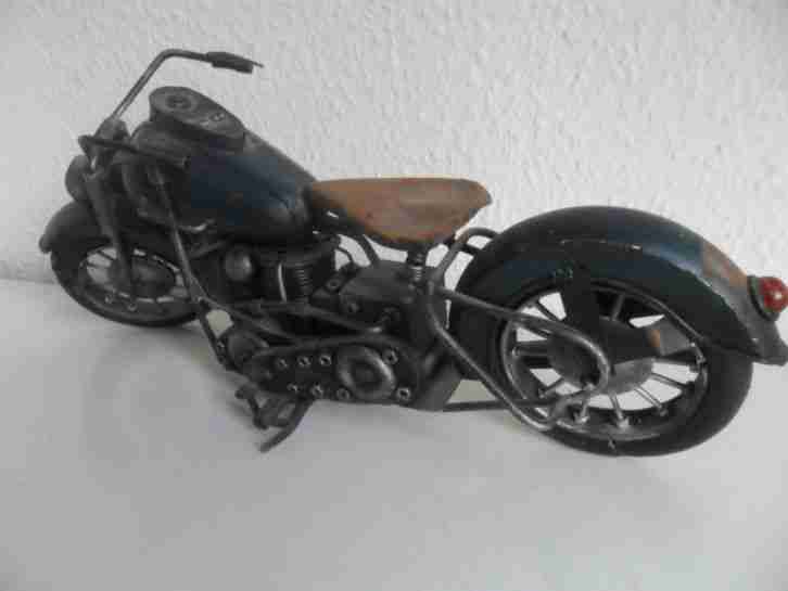 Chopper aus Metall - tolles Weihnachtsgeschenk für jeden Biker!