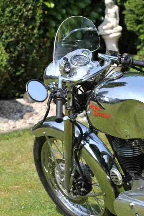 Chrome Cafe Racer Royal Enfield Bj 1966 (INKL- TUV 11/16)
