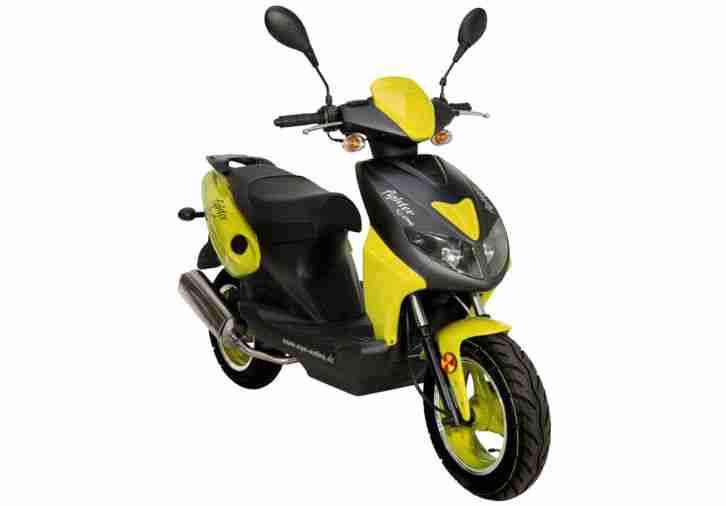 City Fighter 50 Roller Motorroller 50ccm Mofaroller Mokick Mofa Kleinkraftrad