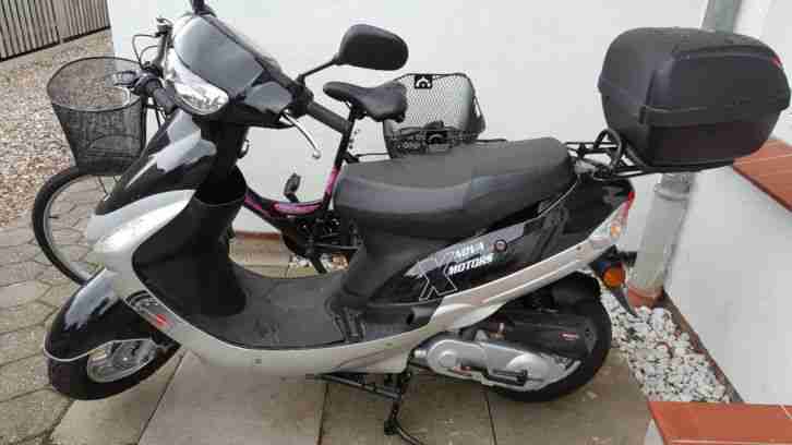 City Star Touring 50 schwarz silber 25km h