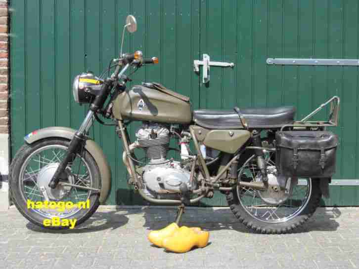 Condor A350 *** Schweizer Armee Motorrad in Originalzustand mit Ducati Motor ***