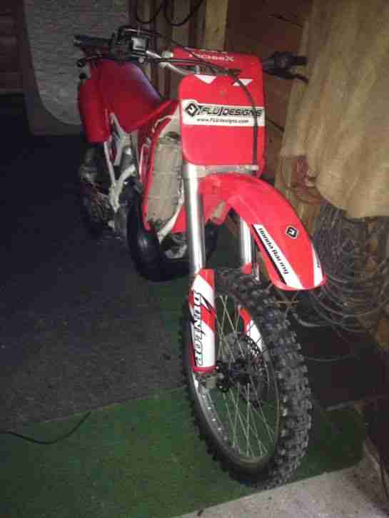 Cross Motorrad Honda Cr250