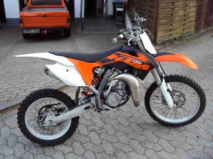 Cross-Motorrad KTM 85 SX 17"/14" orange