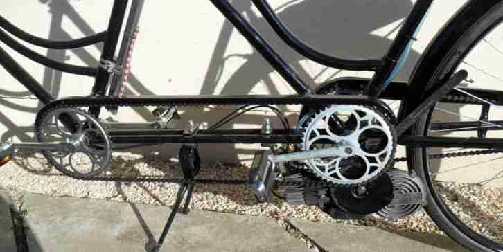 Csepel Tandem mit Dongo motor 38 ccm