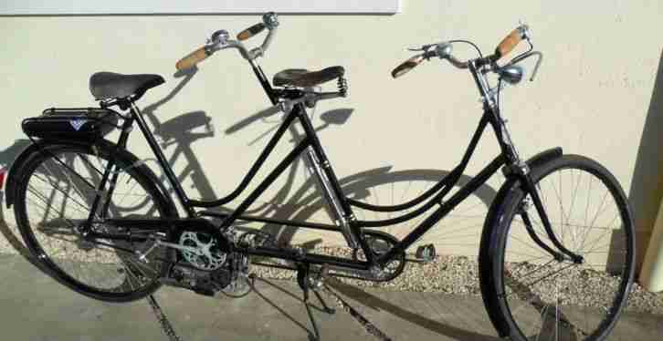 Csepel Tandem mit Dongo motor 38 ccm