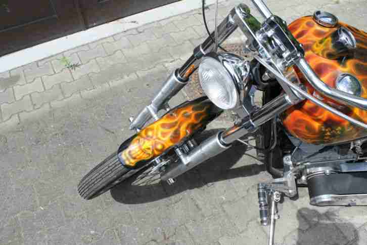 Custom Bike Starrahmen mit Brief