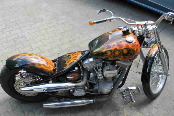 Custom Bike Starrahmen mit Brief