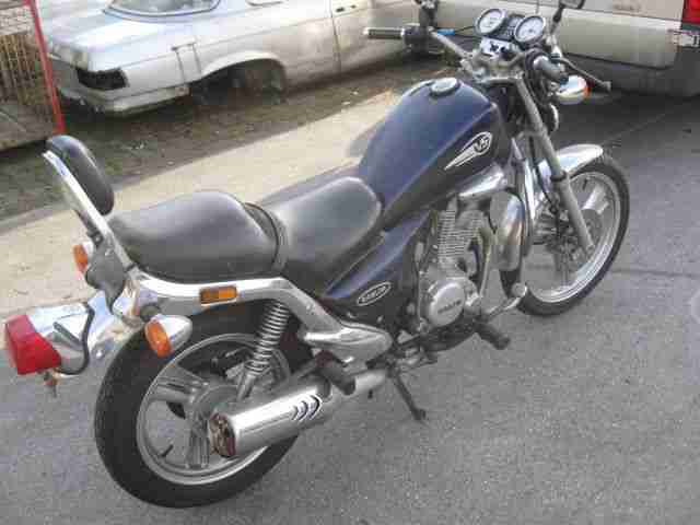 DAELIM 125 Baujahr 2000 mit TÜV 04 - 2015 mit Papieren+Schlüssel LÄUFTund FÄHRT