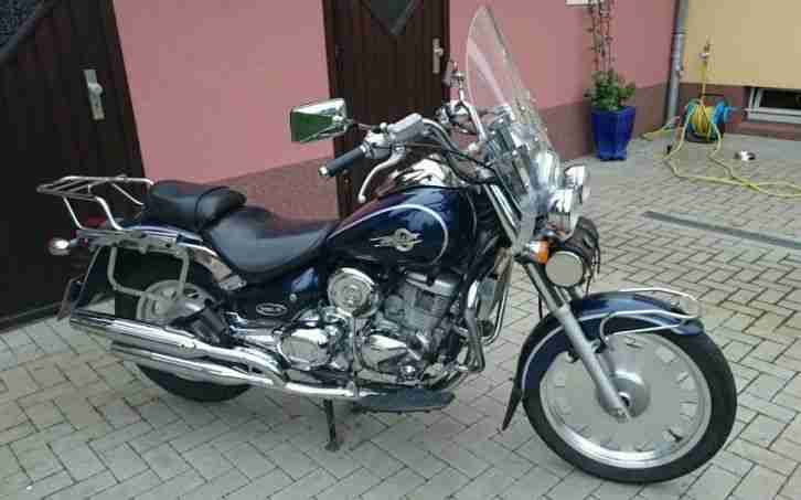 *****DAELIM VL125F DAYSTAR TÜV NEU 125ER IM HARLEY LOOK ANSEHEM LOHNT!*****