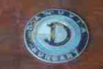 DANUVIA UNGARN MOTOR BIKE PETROL TANK EMBLEM