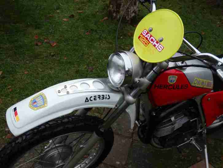 DKW / Hercules GS 125 Sachs 7 Gang Enduro TwinShock Geländesport Oldtimer