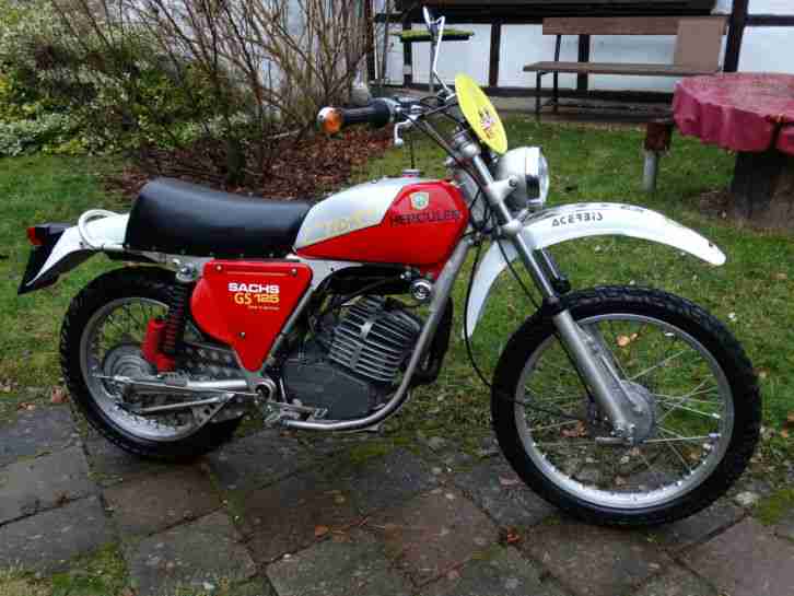 DKW / Hercules GS 125 Sachs 7 Gang Enduro TwinShock Geländesport Oldtimer