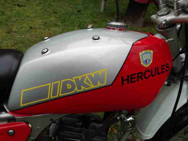 DKW / Hercules GS 125 Sachs 7 Gang Enduro TwinShock Geländesport Oldtimer