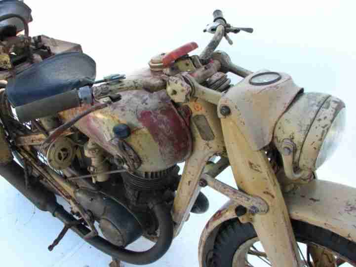 DKW NZ 350-1 1944 ORIGINAL WEHRMACHT FARBE !!!!