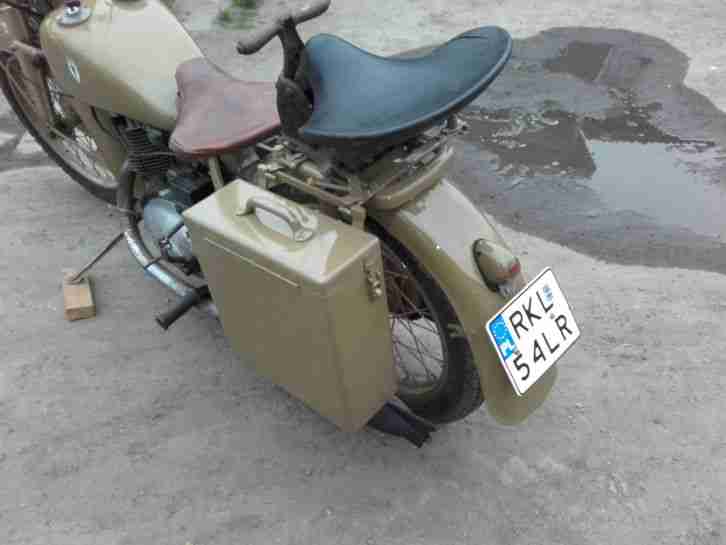 DKW NZ 350 - 1943 WW2 Wehrmacht motorbike