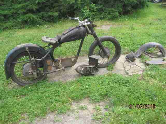 DKW RT 200 H Oldtimer Originallack