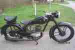 DKW RT 200 von 1951 Oldtimer im Originallack