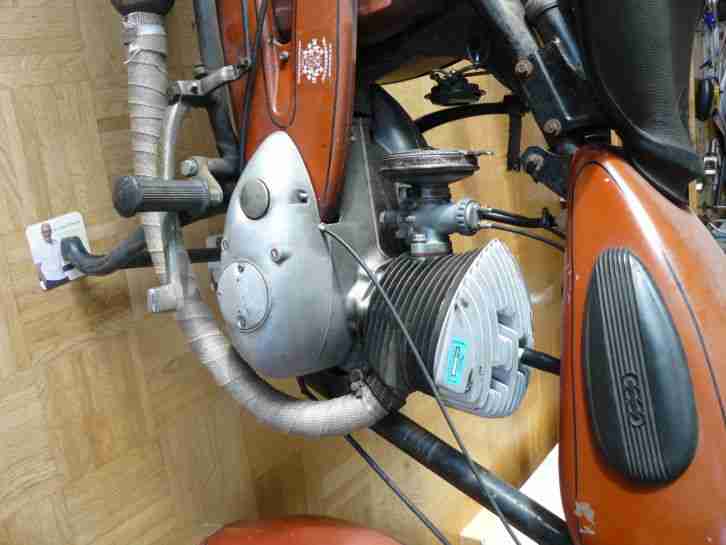 DKW RT 250H, Bj. 1953, kontaktlos, 12V, Ratte , Oldstyle.....Text lesen
