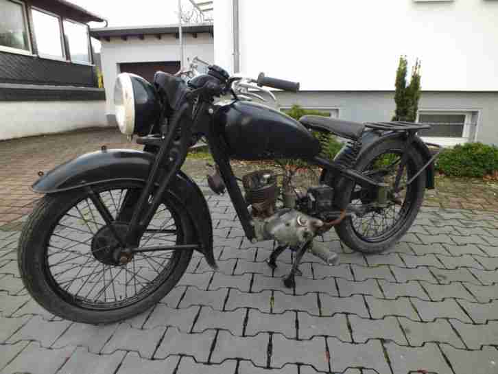 DKW SB 200 37 zum Restaurieren mit vielen