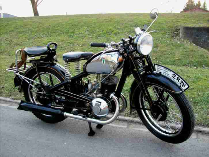 DKW SB 350 Oldtimer Motorrad von 1934 sehr