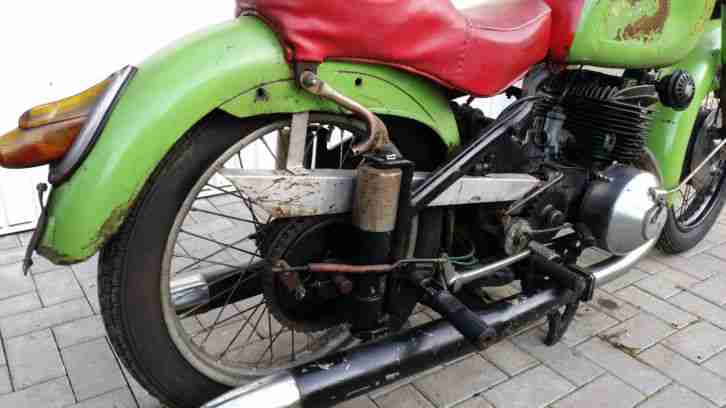 DKW SB 500 Auto Union (1934) Oldtimer Motorrad Vorkriegsmodell Scheunenfund