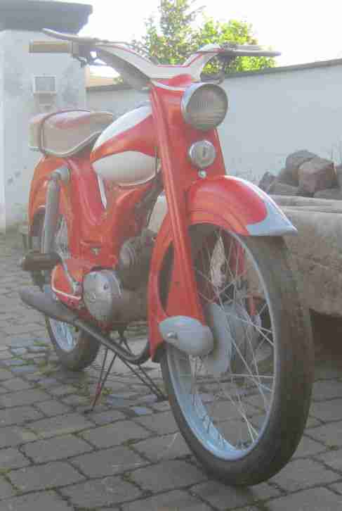 DKW Super Hummel Sportmoped, Moped Oldtimer, 3 Gang, Bj. 1960 mit orig. ABE