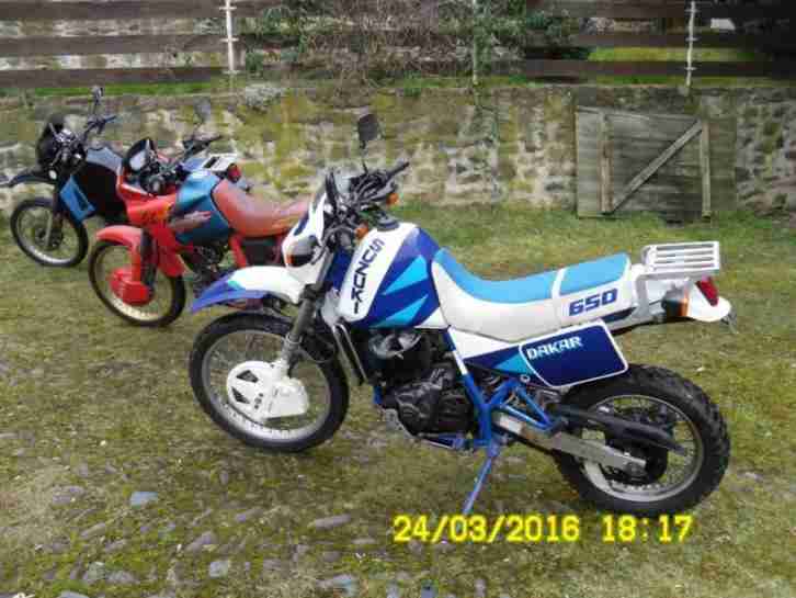 DREI mal ENDURO im Paket mit SUZUKI KAWASAKI HONDA