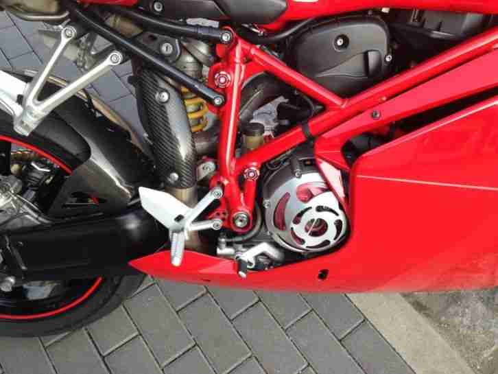 DUCATI 999 SBK-Testastretta- Biposto -TÜV Neu, Top-Zustand, 2. Hand, 28400 km