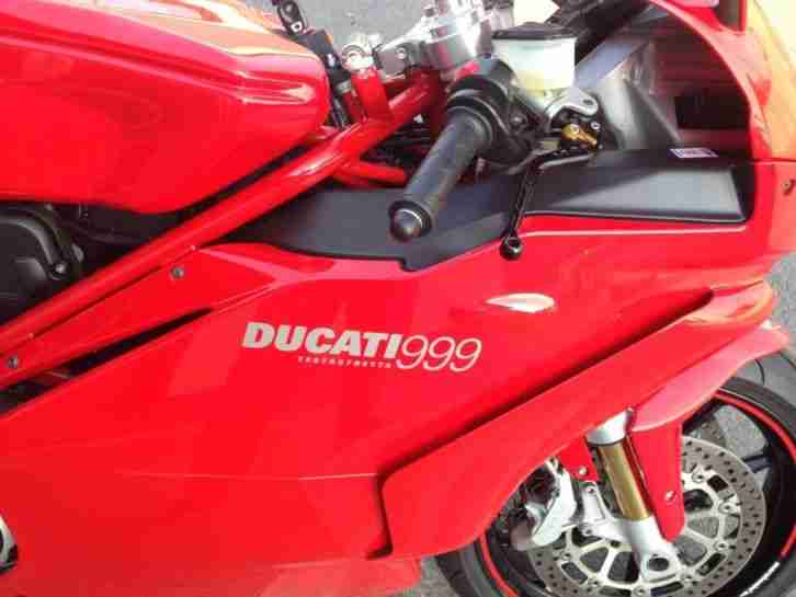 DUCATI 999 SBK-Testastretta- Biposto -TÜV Neu, Top-Zustand, 2. Hand, 28400 km