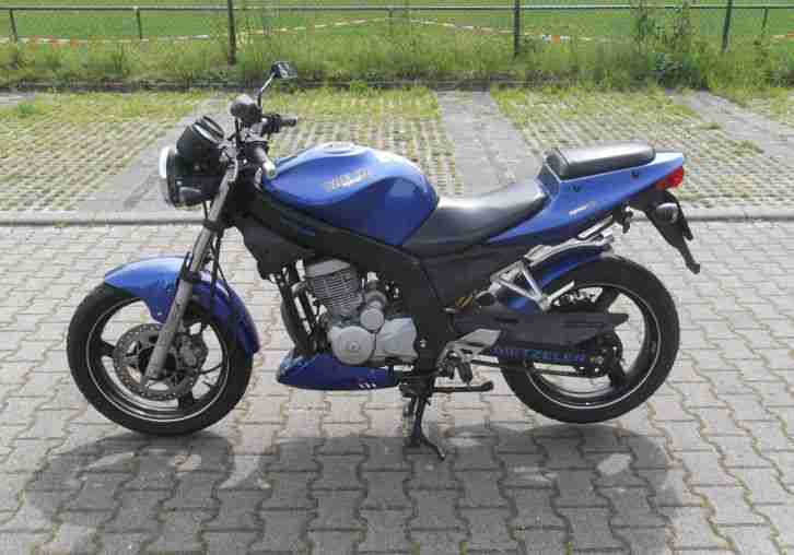 Daelim Roadwin VJ 125 blau original Motorrad - Bestes 