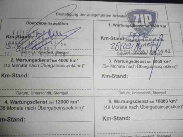 Daelim Roller 49ccm erst 1100km gelaufen