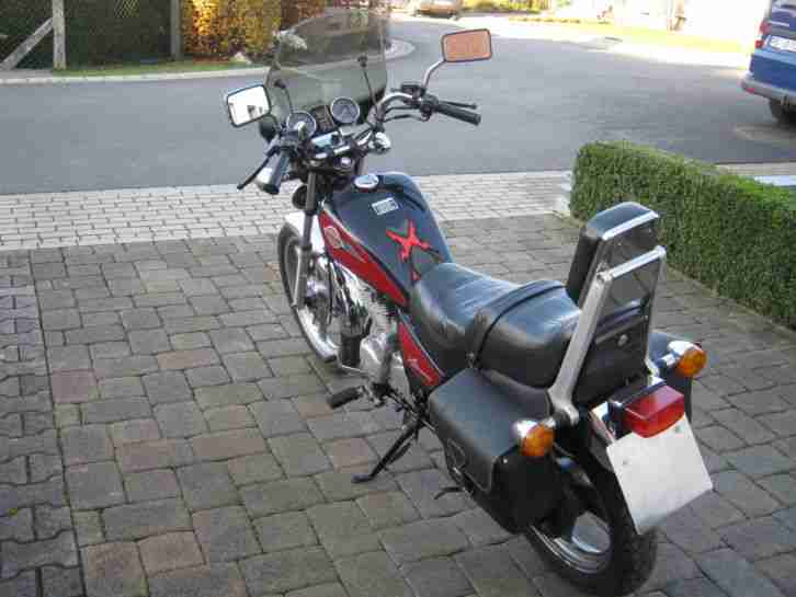 Daelim VC125 F Advance gepfegter Zustand Bj:1996 mit Koffer,Tankrucksack,Scheibe