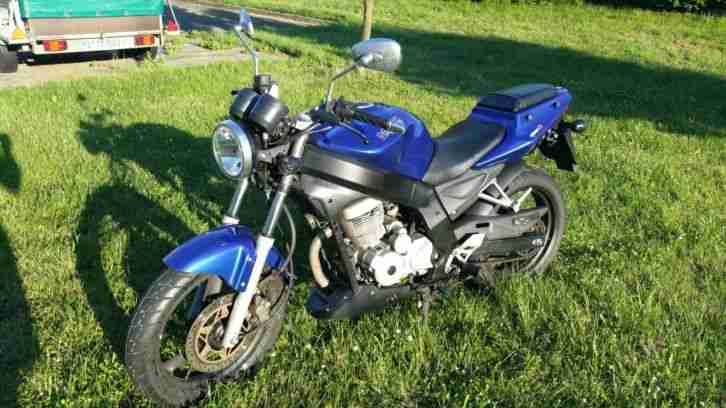 Daelim Roadwin VJ 125 blau original Motorrad - Bestes 