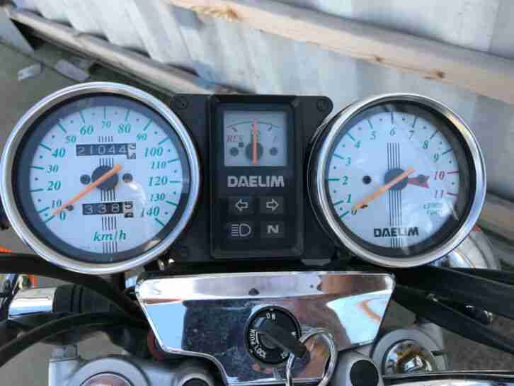 Daelim VS125 F 125er Mopped Chopper TÜV NEU