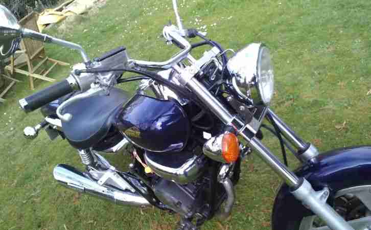 Daelim VT 125 Chopper Evolution 14 PS guter Zustand TÜV neu (April 2019)