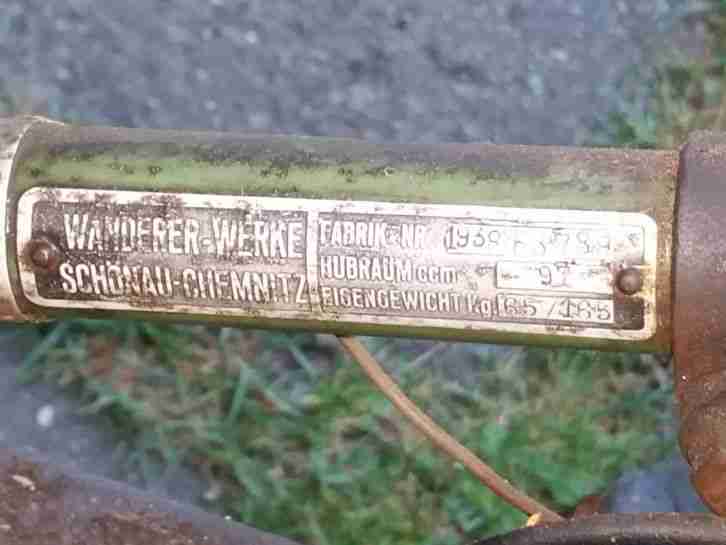 Damen-Wanderer BJ 1938 Scheunenfund