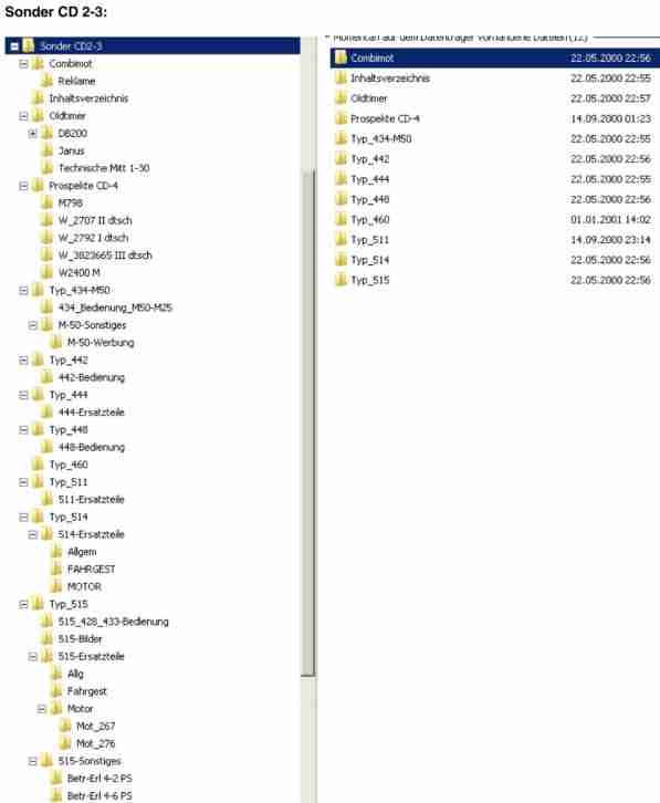 Daten CDs Zündapp Prospekte Reparaturanleitung Ersatzteilkatalog Datenblatt