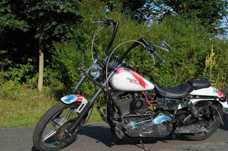 Der Klassiker unter Harleys! Harley-Davidson Dyna Low Rider FXDL Airbrush 21"