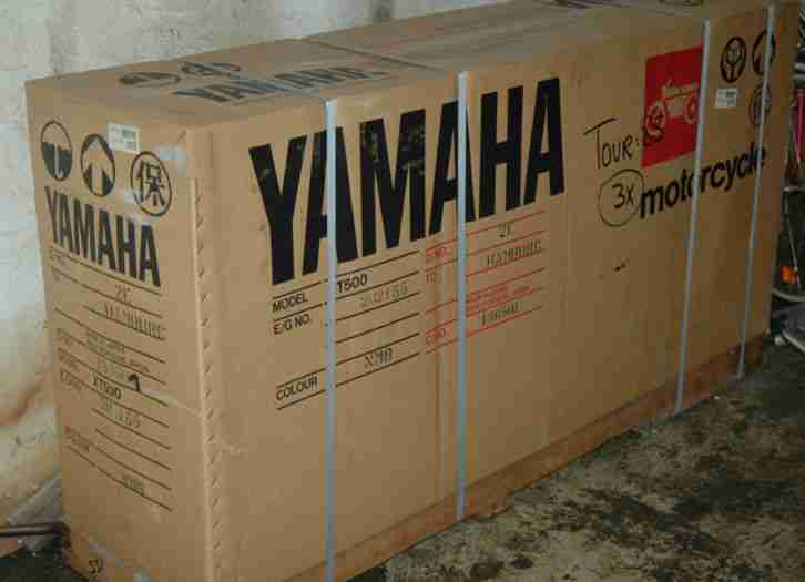Der Mythos - Einzigartig - Orginalverpackt - Yamaha XT 500 - BJ 1989