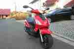 Derbi Boulevard 25 50, rot, 3.900 km, 4 PS,