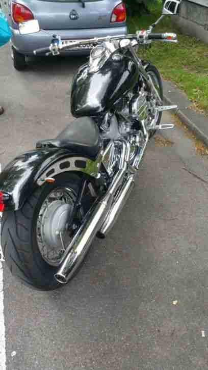 Dicke XVS650 Custom mit Hammer-Umbauten!! Breit Laut TÜV NEU