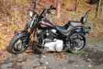 Die Neuwertige Harley Davidson Softail